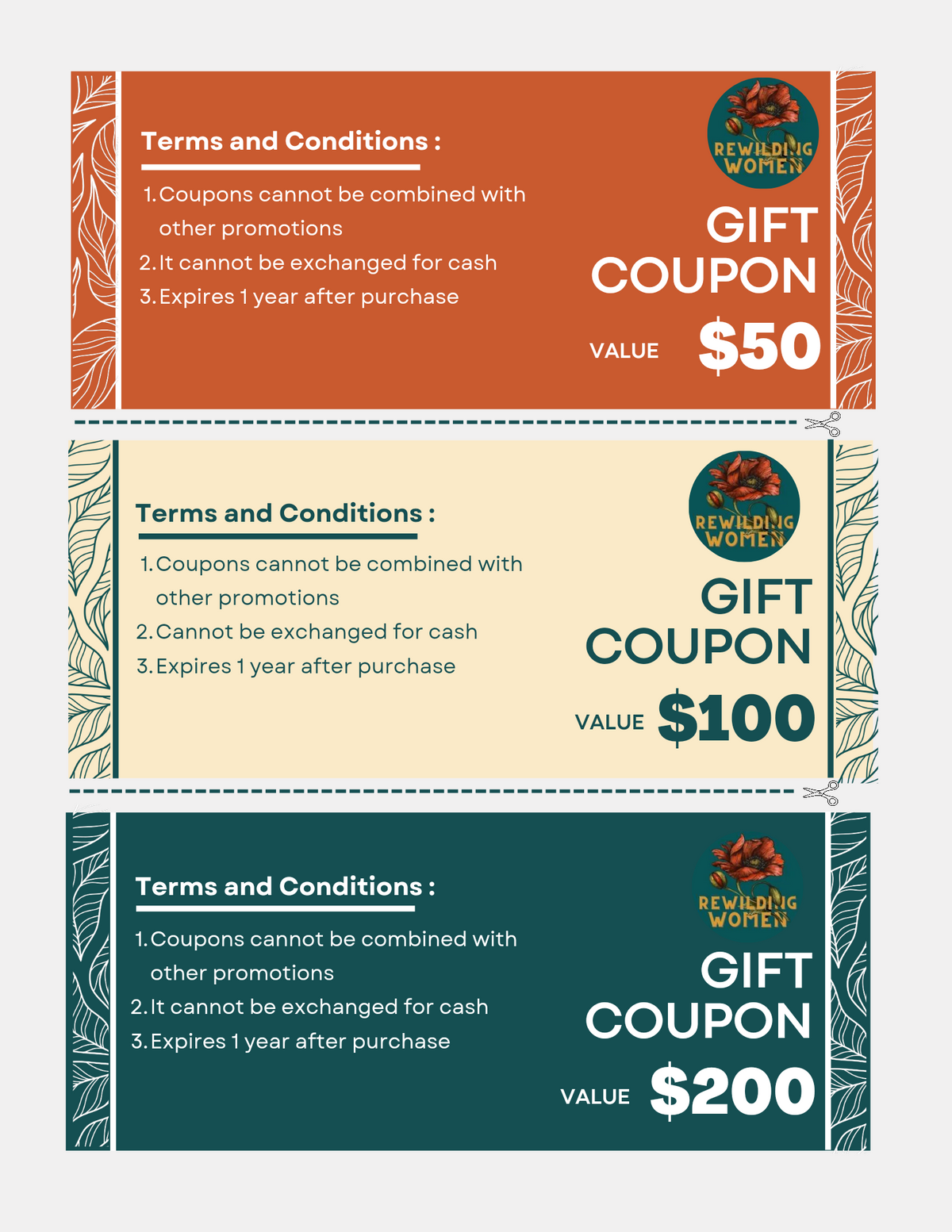 $100 GIFT COUPON